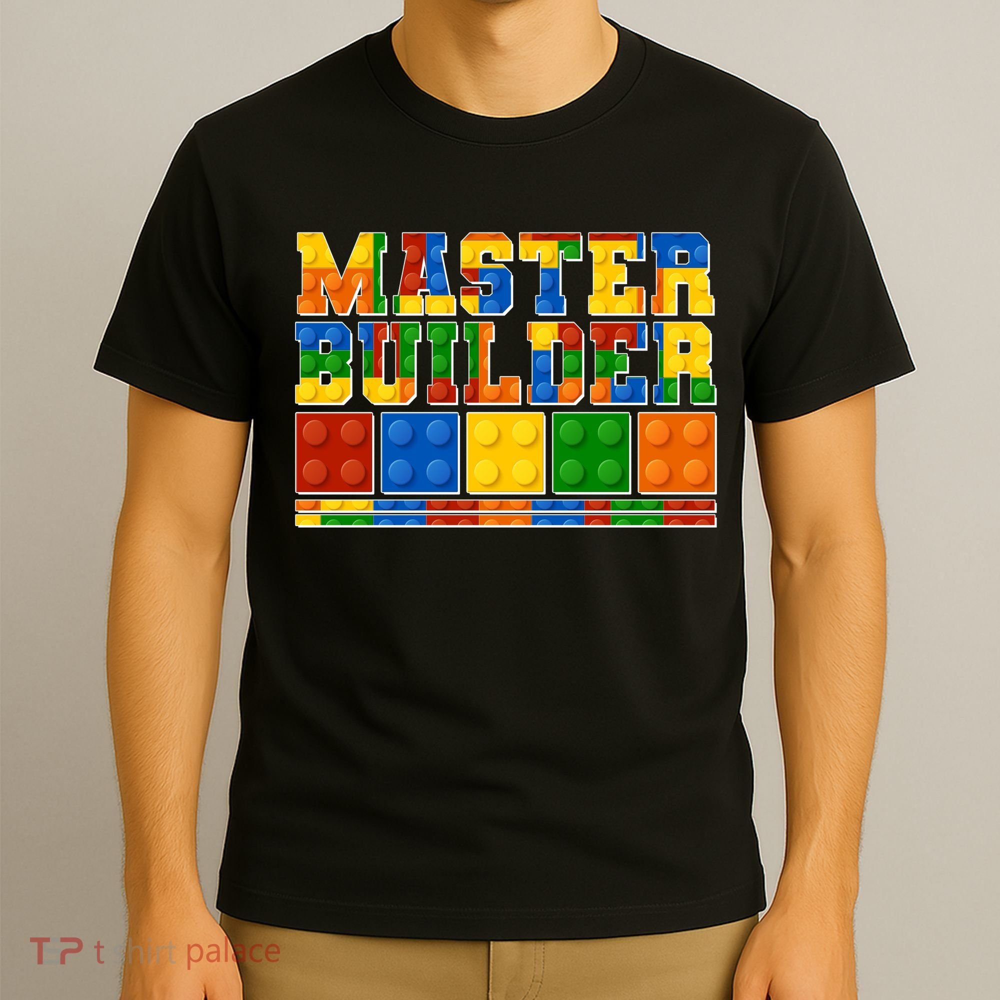 Cool Master Builder Lego Fan T-Shirt