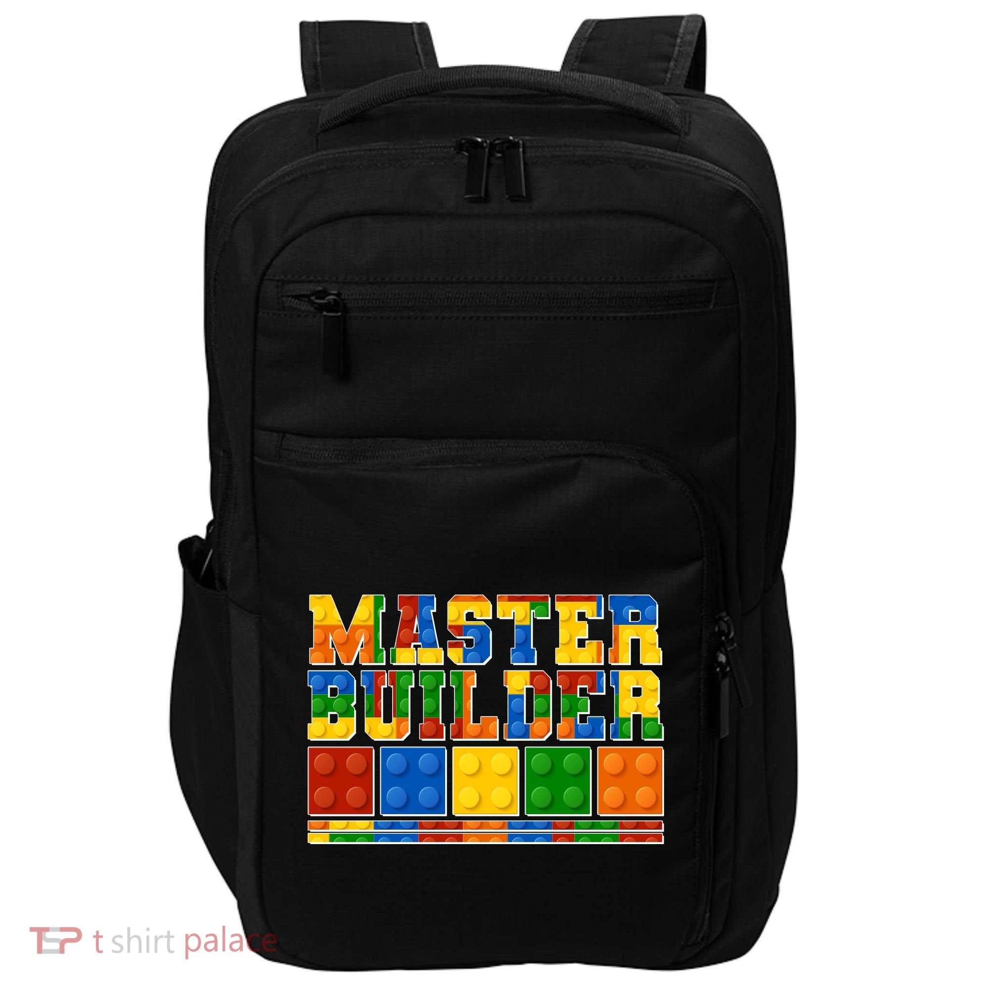 Cool Master Builder Lego Fan Impact Tech Backpack
