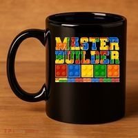Cool Master Builder Lego Fan 11oz C Handle Ceramic Mug thumb 4