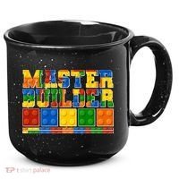Cool Master Builder Lego Fan 15oz Campfire Ceramic Mug thumb 0