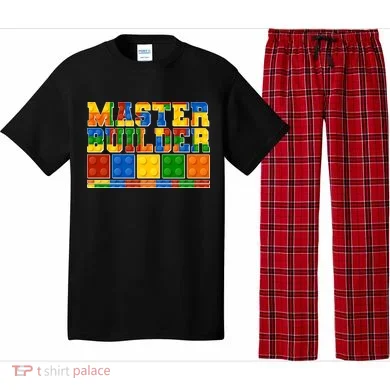 Cool Master Builder Lego Fan Pajama Set