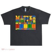 Cool Master Builder Lego Fan Urban Oversized Heavyweight T-Shirt thumb 0