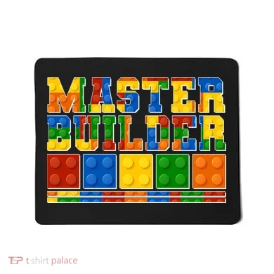 Cool Master Builder Lego Fan Mousepad