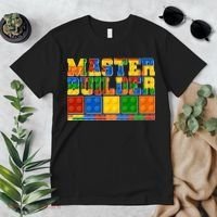 Cool Master Builder Lego Fan Premium T-Shirt thumb 2
