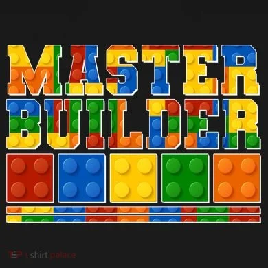 Cool Master Builder Lego Fan Premium T-Shirt