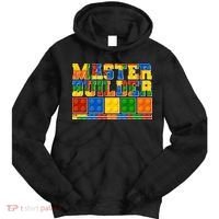 Cool Master Builder Lego Fan Tie Dye Hoodie thumb 0