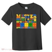 Cool Master Builder Lego Fan Toddler T-Shirt thumb 0