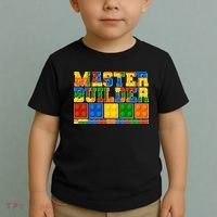Cool Master Builder Lego Fan Toddler T-Shirt thumb 2