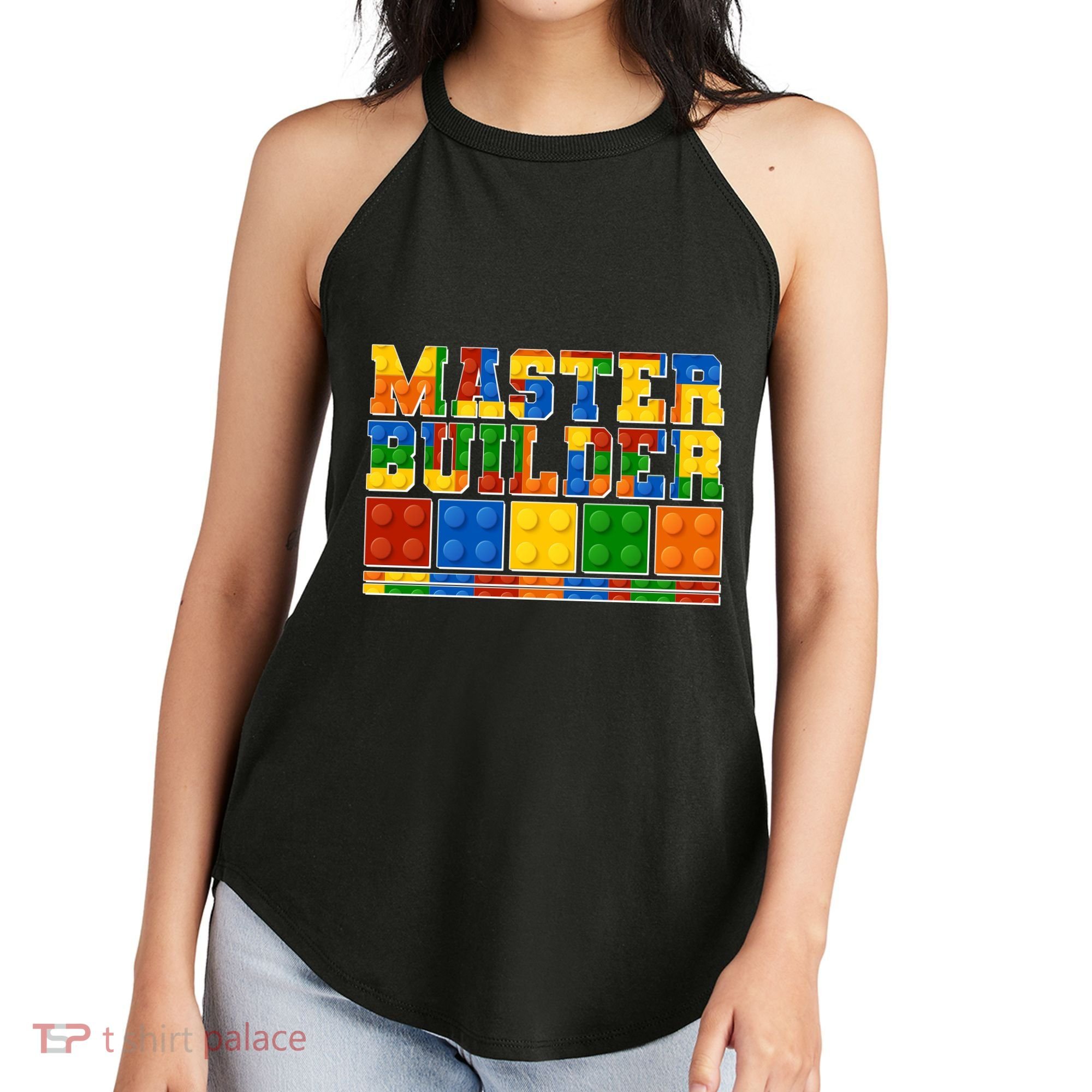 Cool Master Builder Lego Fan Women's Perfect Tri Rocker Tank