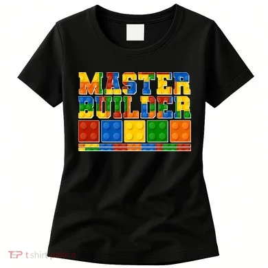 Cool Master Builder Lego Fan Women's T-Shirt