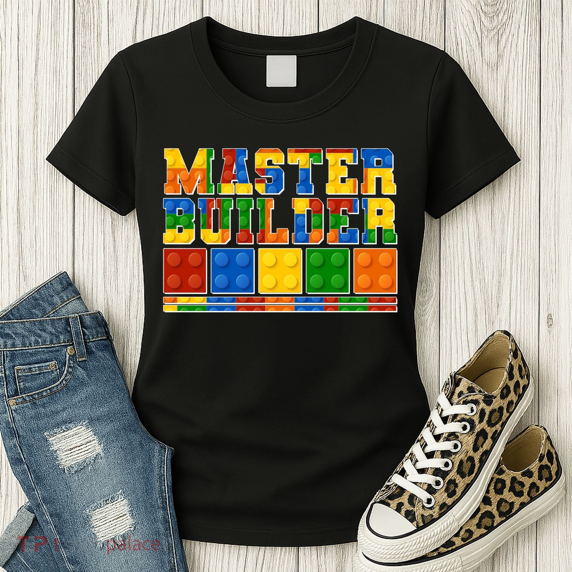 Cool Master Builder Lego Fan Women's T-Shirt