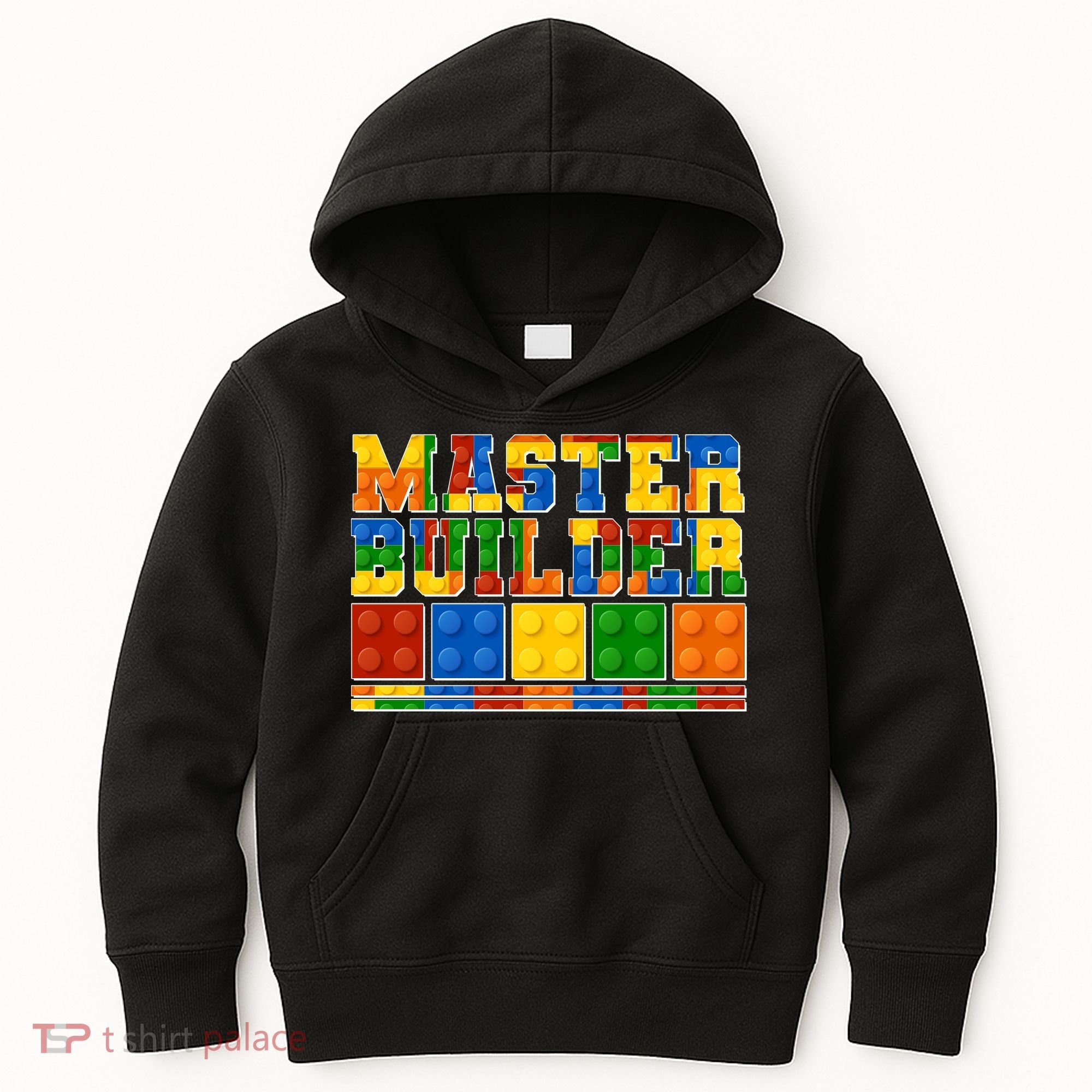 Cool Master Builder Lego Fan Kids Hoodie