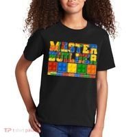 Cool Master Builder Lego Fan Kids T-Shirt thumb 2