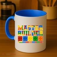 Cool Master Builder Lego Fan Coffee Mug thumb 4