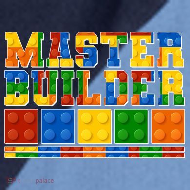 Cool Master Builder Lego Fan Raglan Baseball Sleeve Shirt