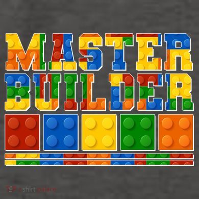 Cool Master Builder Lego Fan Vector Backpack