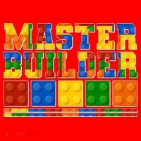 Cool Master Builder Lego Fan Santa Hat thumb 1