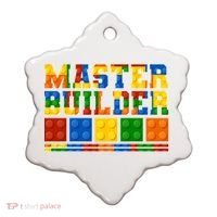 Cool Master Builder Lego Fan Ceramic Ornament thumb 0