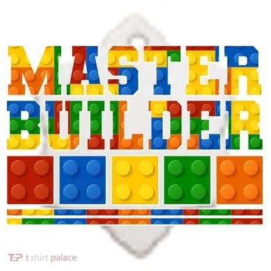 Cool Master Builder Lego Fan Ceramic Ornament