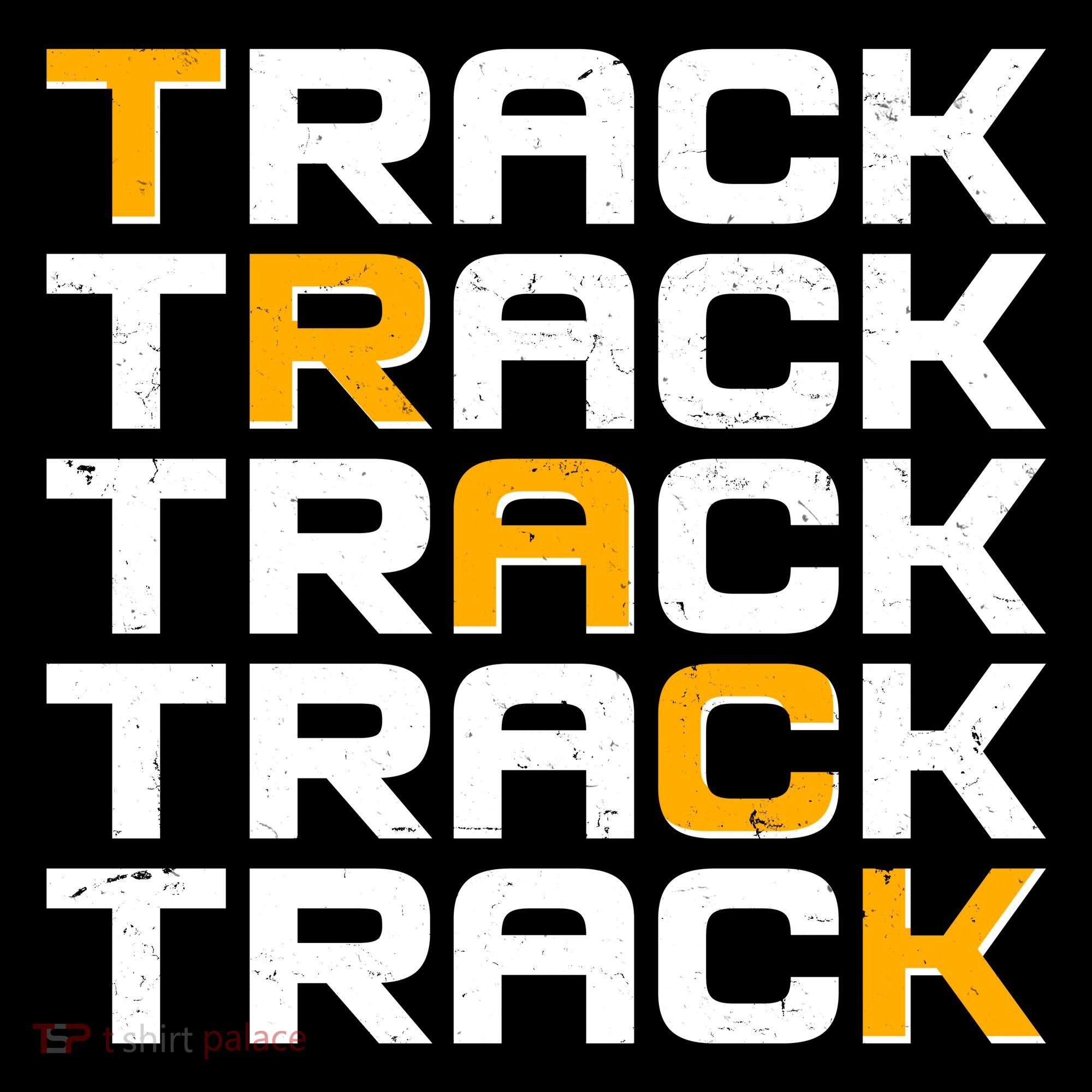 Cool Modern Track & Field Pattern Backpack