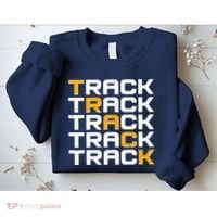 Cool Modern Track & Field Pattern Sweatshirt thumb 2