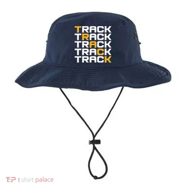 Cool Modern Track & Field Pattern Bucket Hat