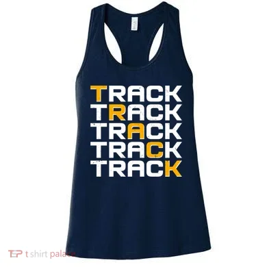 Cool Modern Track & Field Pattern Women's Tank Top
