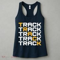 Cool Modern Track & Field Pattern Women's Tank Top thumb 3