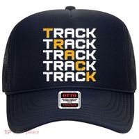 Cool Modern Track & Field Pattern Hat thumb 0