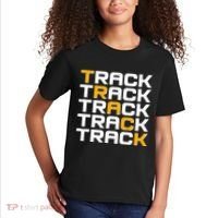 Cool Modern Track & Field Pattern Kids T-Shirt thumb 2