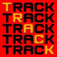 Cool Modern Track & Field Pattern Santa Hat thumb 1