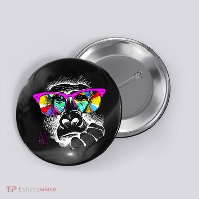 Cool Monkey Button