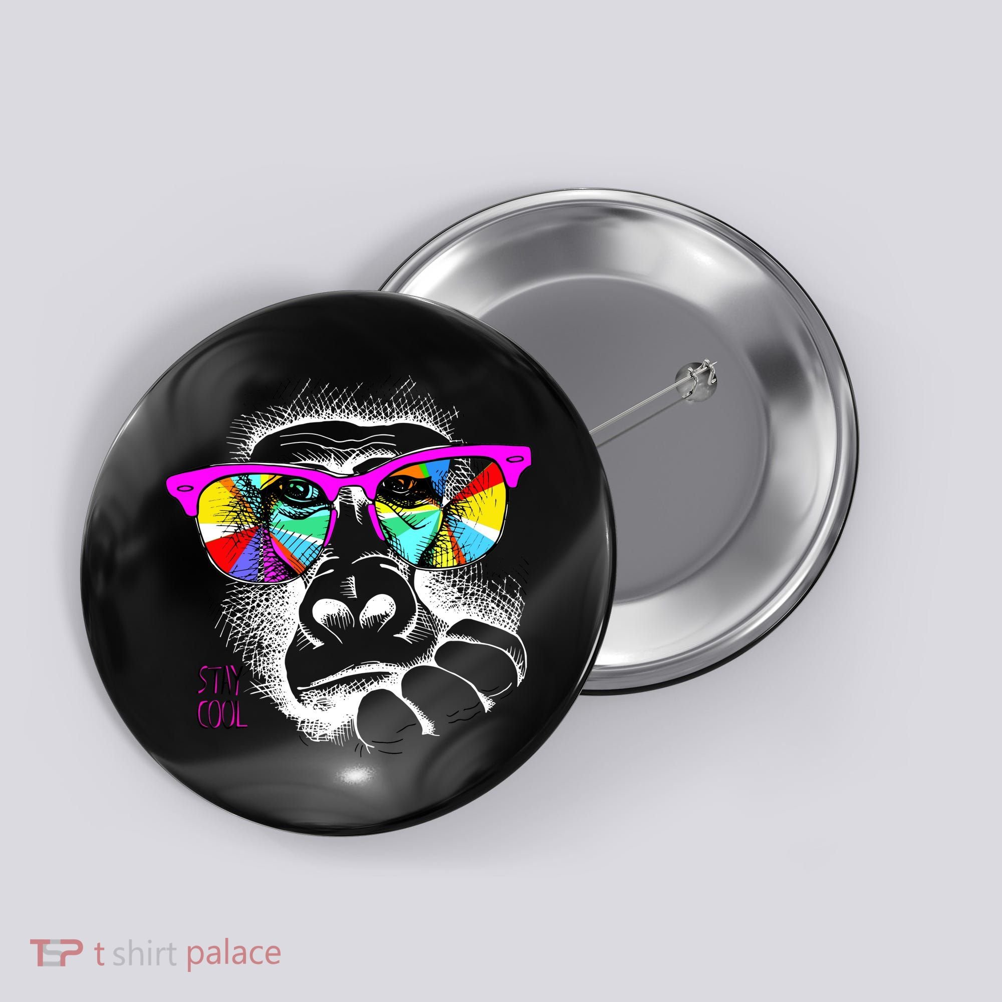 Cool Monkey Button