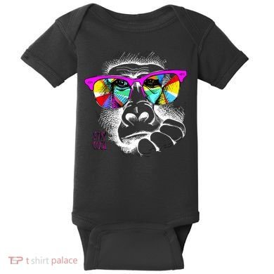 Cool Monkey Baby Bodysuit
