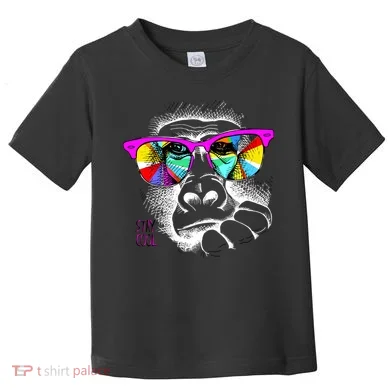 Cool Monkey Toddler T-Shirt