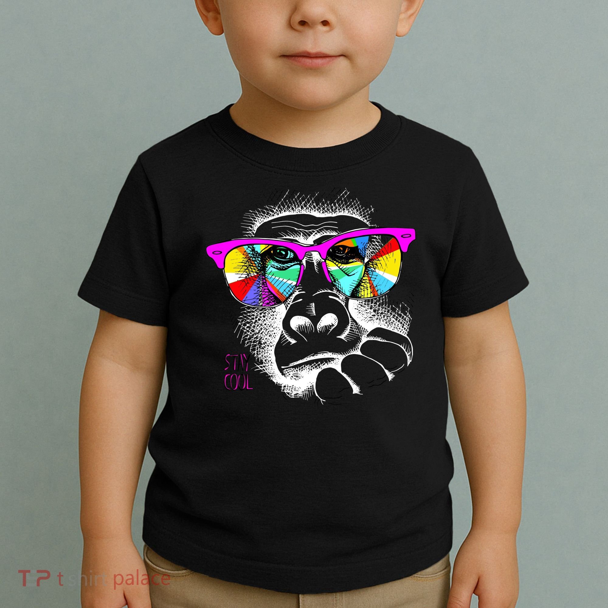 Cool Monkey Toddler T-Shirt