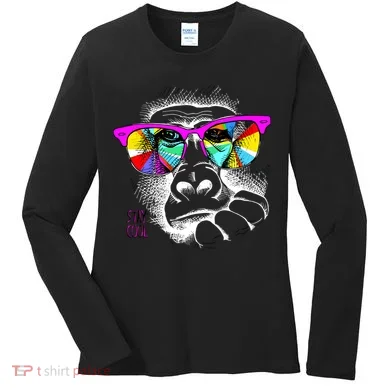Cool Monkey Women's Long Sleeve Shirt
