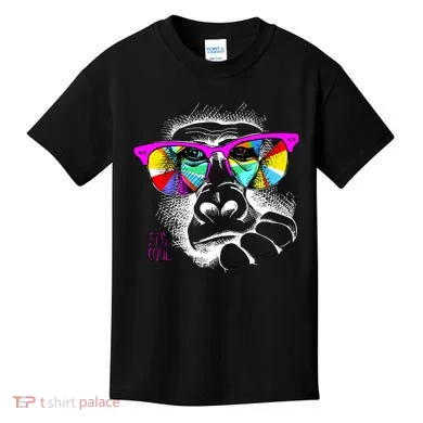 Cool Monkey Kids T-Shirt