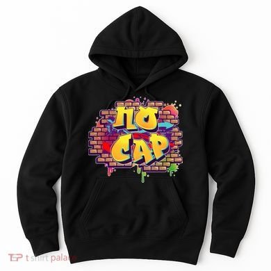 Cool No Cap Wall Graffiti  Hoodie