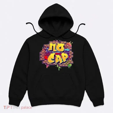 Cool No Cap Wall Graffiti Hoodie