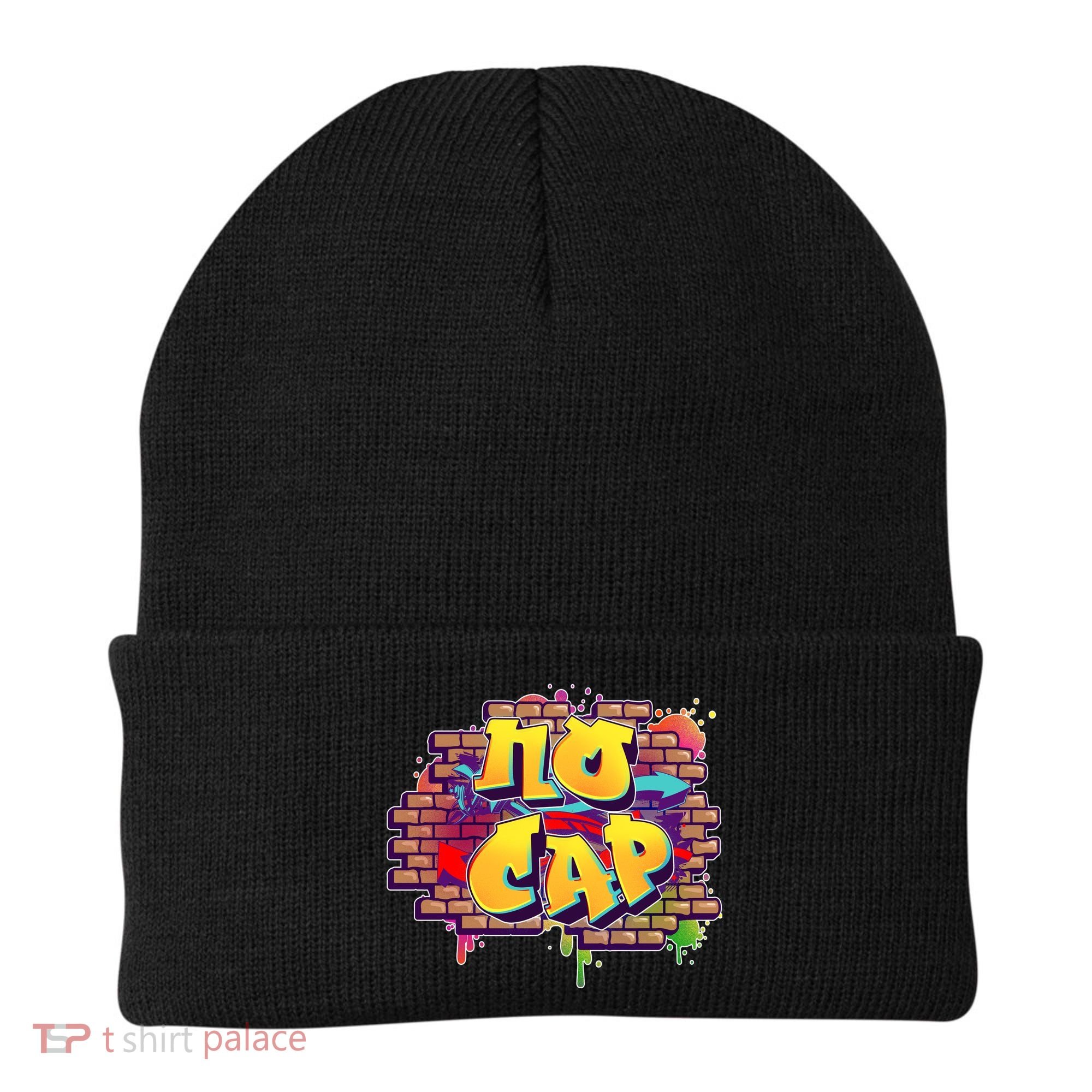 Cool No Cap Wall Graffiti  Beanie