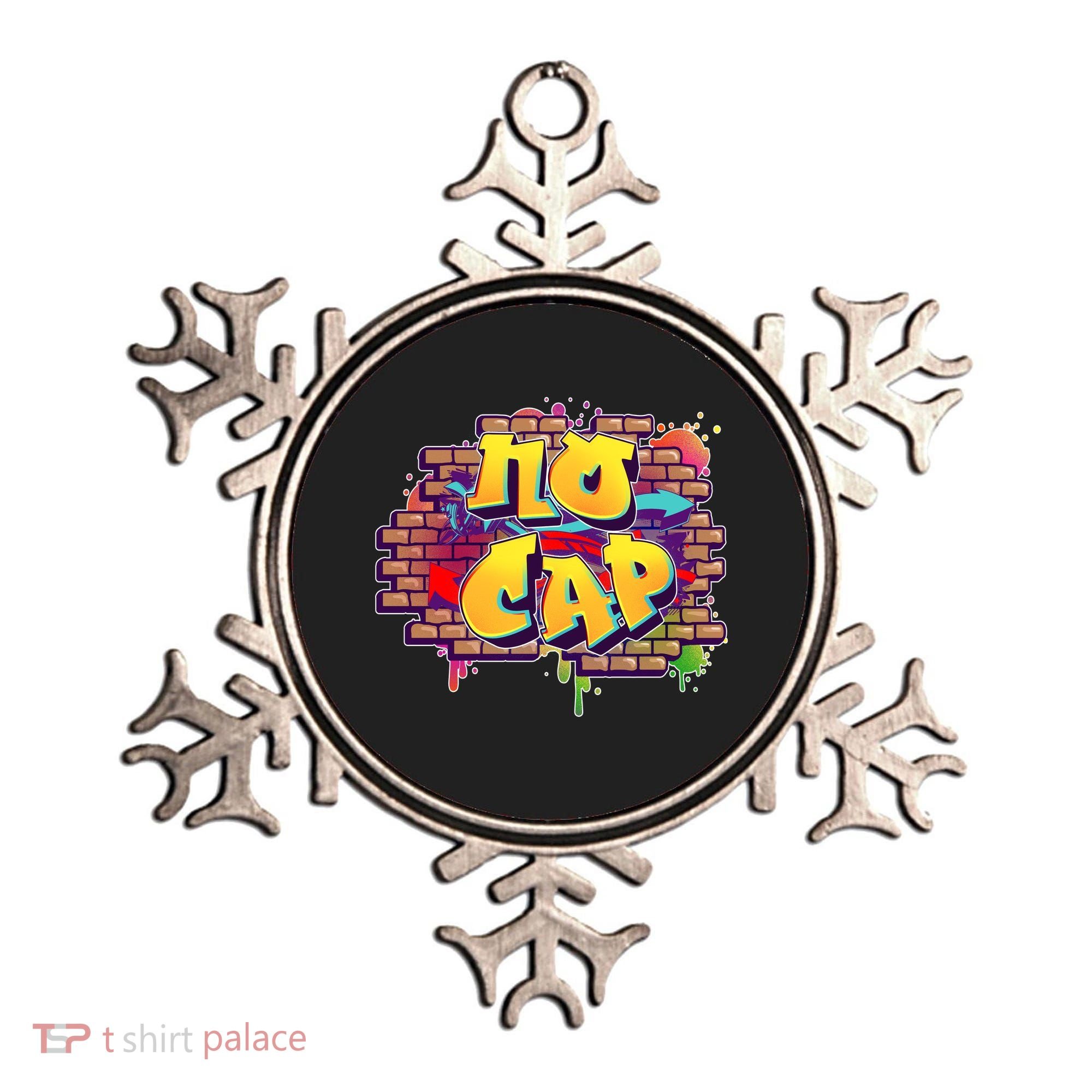 Cool No Cap Wall Graffiti  Ornament