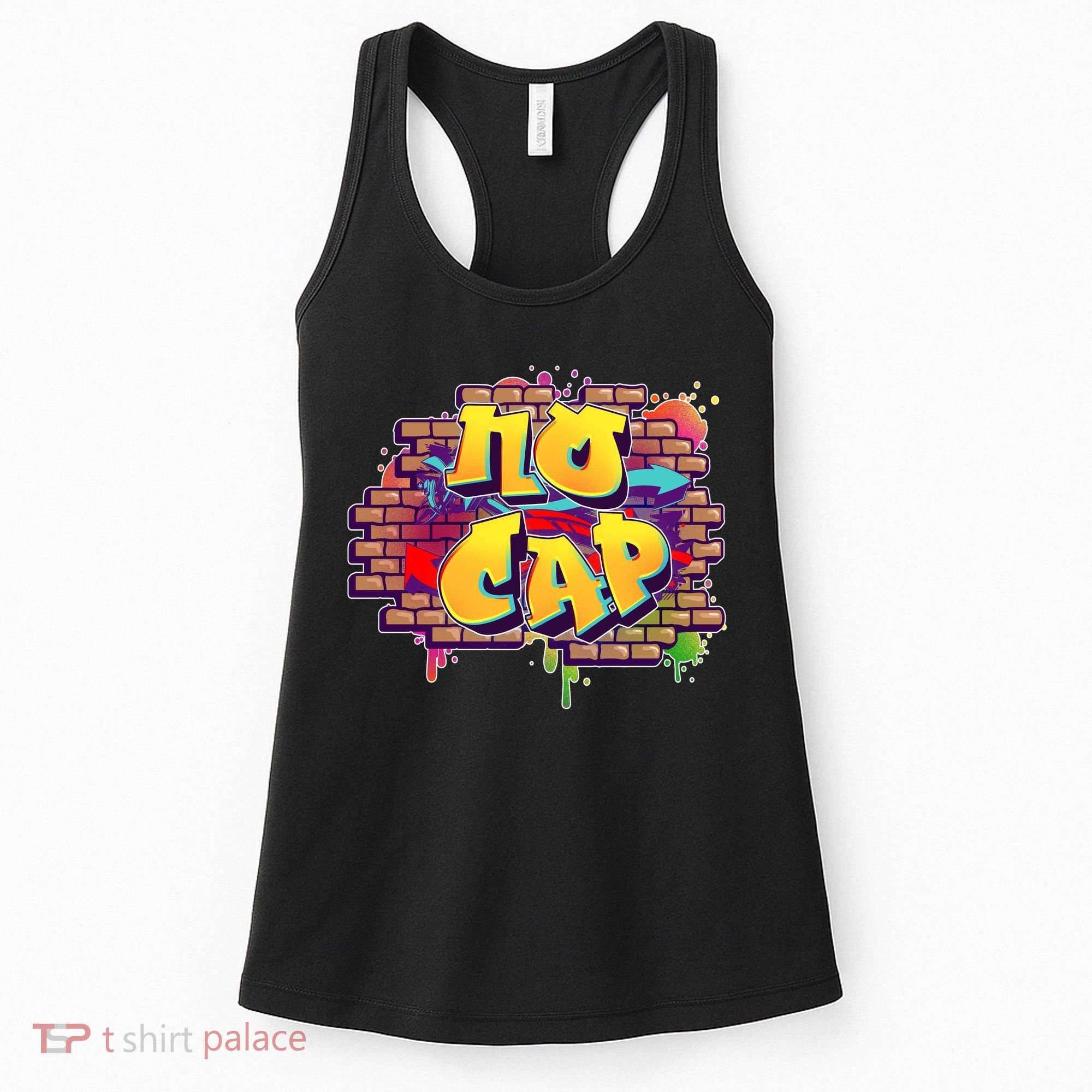 Cool No Cap Wall Graffiti  Women's Tank Top