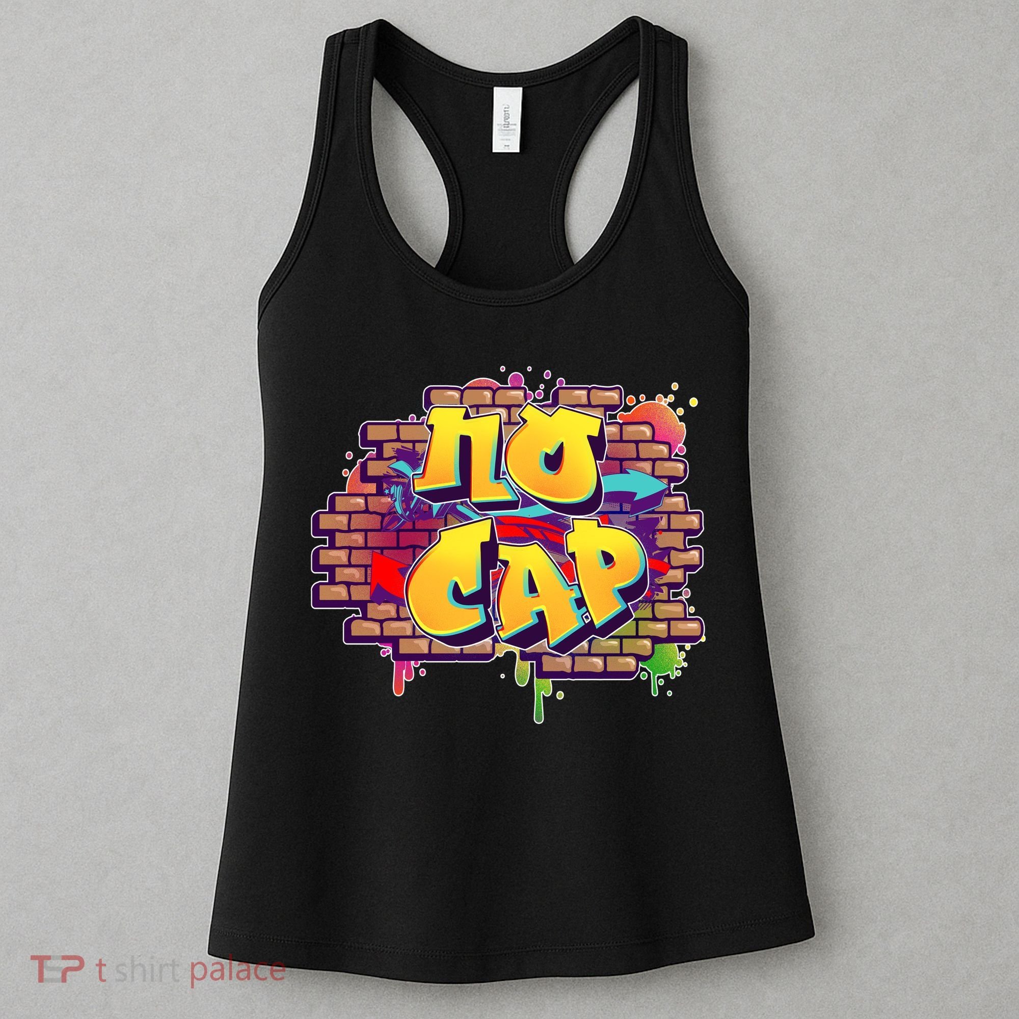 Cool No Cap Wall Graffiti  Women's Tank Top