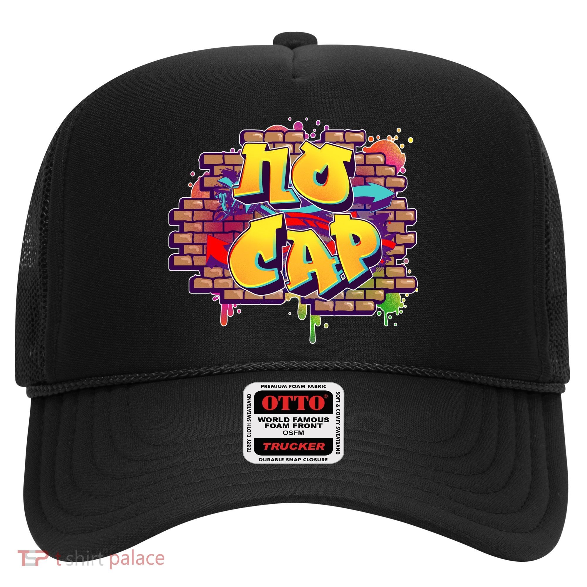 Cool No Cap Wall Graffiti  Hat