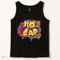 Cool No Cap Wall Graffiti  Tank Top thumb 2