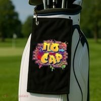 Cool No Cap Wall Graffiti  Golf Towel thumb 2
