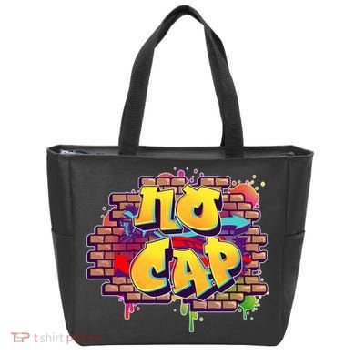 Cool No Cap Wall Graffiti  Tote Bag