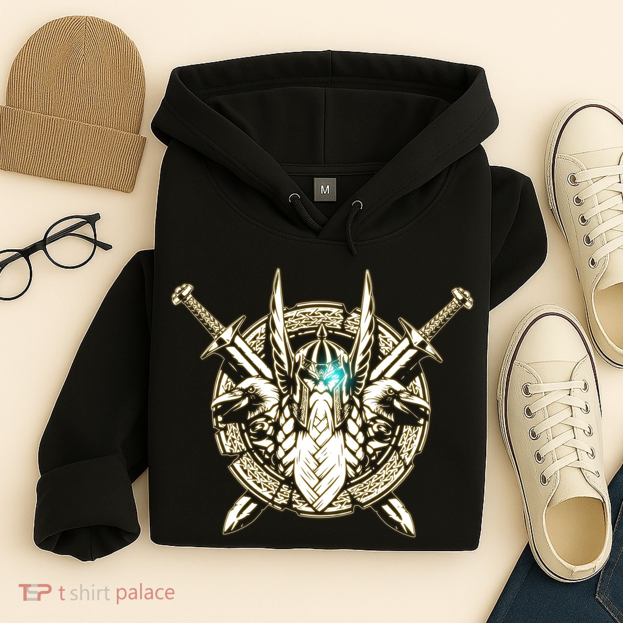 Cool ODIN Greek God Hoodie