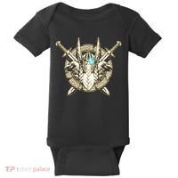 Cool ODIN Greek God Baby Bodysuit thumb 0